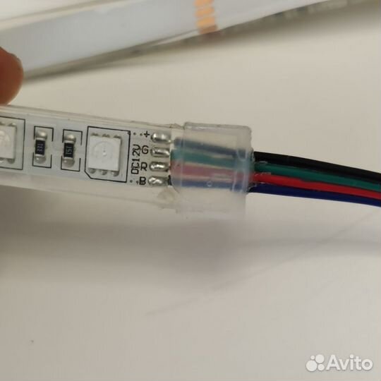 Светодиодная лента RGB IP66 12в 15м