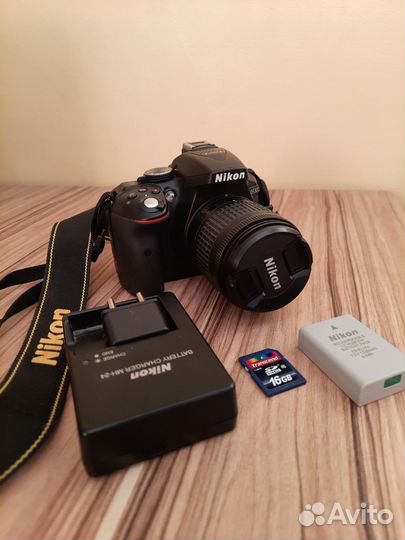 Фотоаппарат nikon d5300 + объектив kit