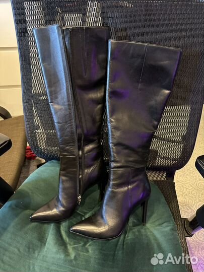 Сапоги кожаные Alba