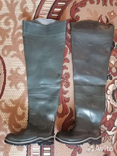 Сапоги резиновые болотные мужские