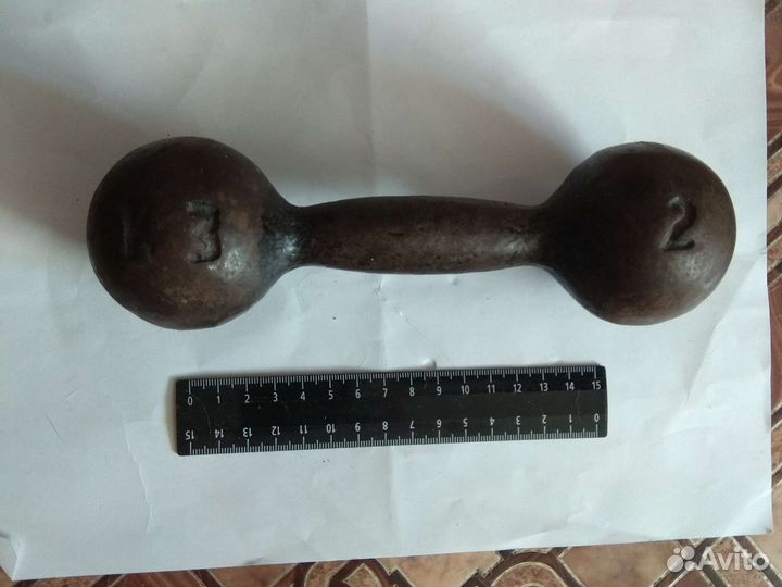Гантеля 2 кг СССР