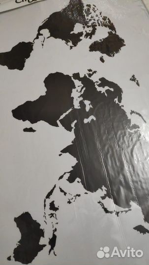 Наклейка меловая для записей 