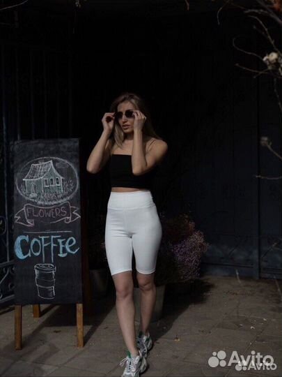 Велосипедки в рубчик