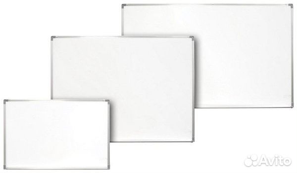 Магнитно маркерная доска 40*30 см с лотком