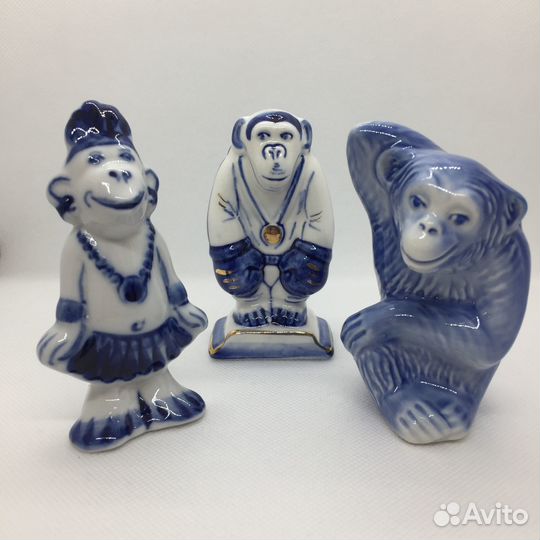 Боксерская перчатка Скульптура гжель