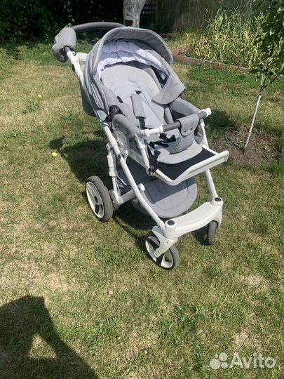 Коляска 2 в 1 adamex monte delux carbon