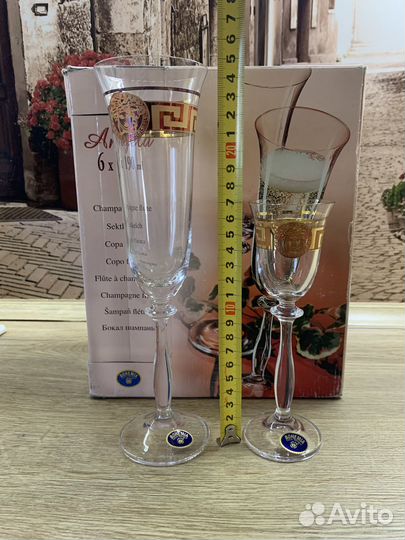 Фужеры/бокалы Angela Bogemia