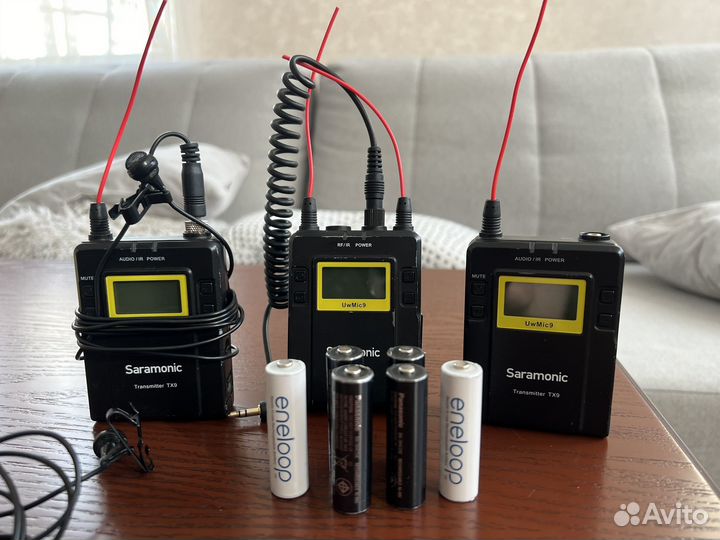 Петличная радиосистема saramonic uwmic9