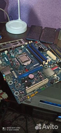 Материнская плата Intel DH55TC + CPU i3-550