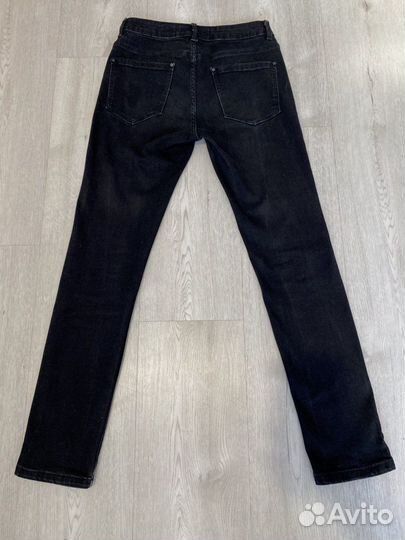 Джинсы черные (tapered)