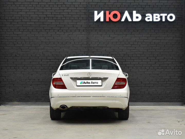 Mercedes-Benz C-класс 1.8 AT, 2011, 186 200 км