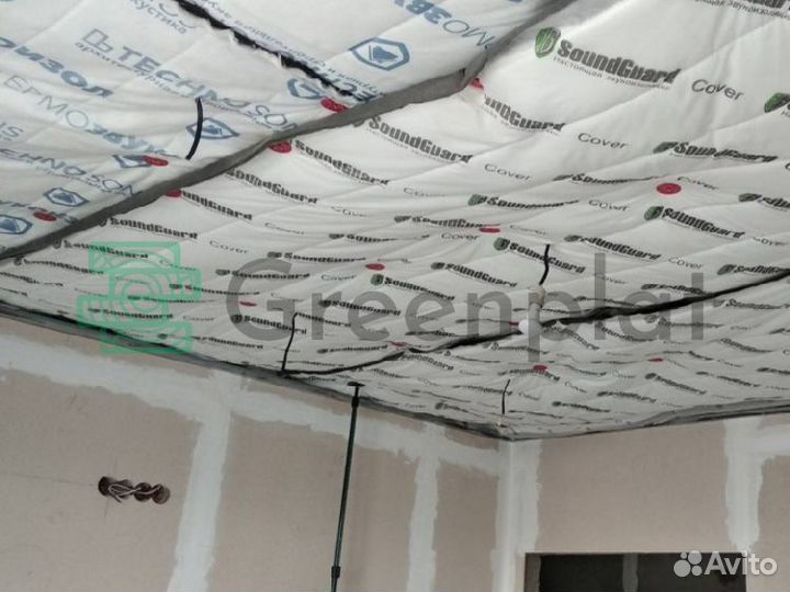 Звукоизоляция cаундгард для стен, пола, потолка