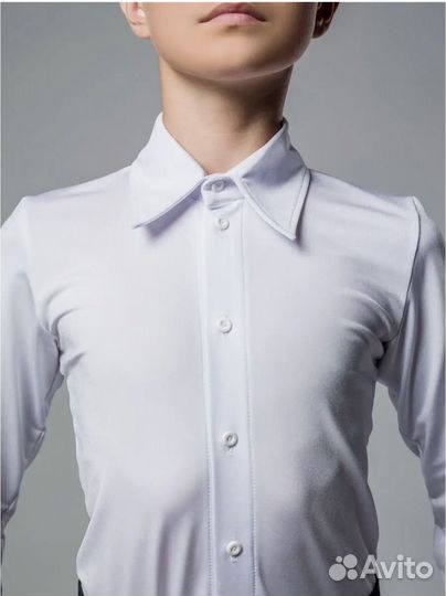 Рубашка-боди и брюки для спортивных бальных танцев