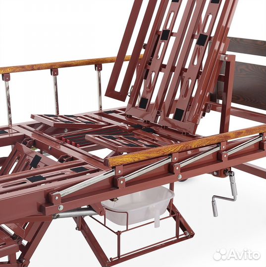 Кровать механическая юг-5 с боковым переворотом, т