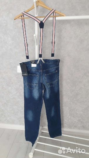 Джинсы на мальчика подростка 164