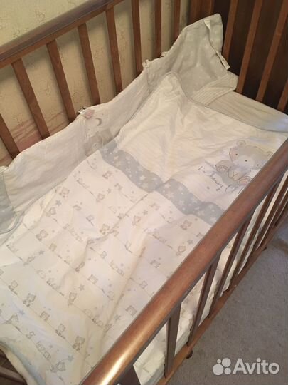 Постельное белье в детскую кроватку