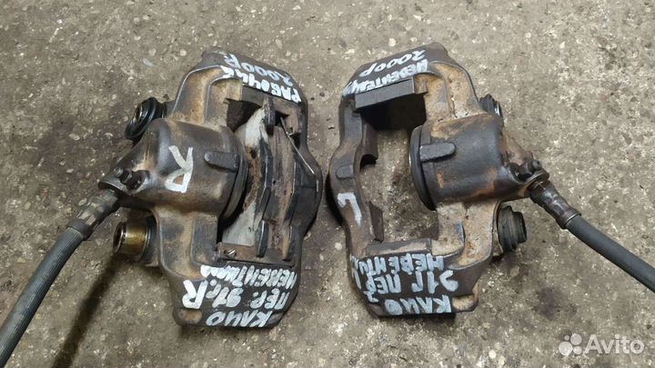 Передние суппорта renault clio 1 1992г