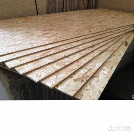 Плита OSB осб-3 осп-3 9 мм Калевала