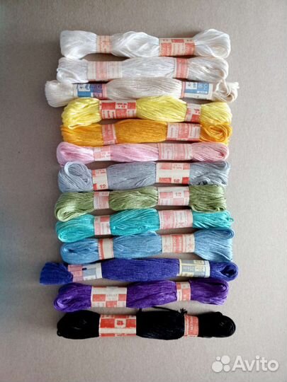Нитки мулине х/б гост комбинат имени Кирова