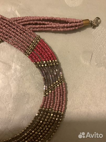 Ожерелье из бисера