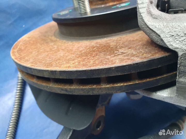 Киа Рио 4 2018 солярис 2 поворотный кулак в сборе