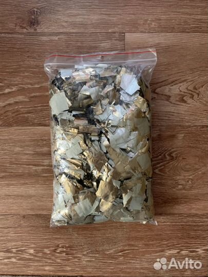 Конфетти, конфетти золотое, метафан, блестки