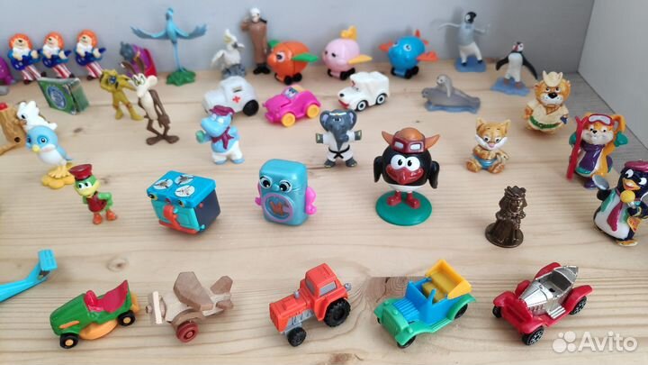 Киндер игрушки 90х феи дисней смешарик львы