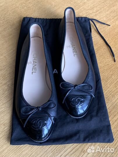 Балетки Chanel оригинал 38 размер