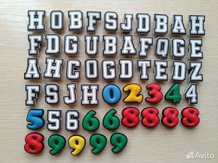 Цифры и буквы джибитсы