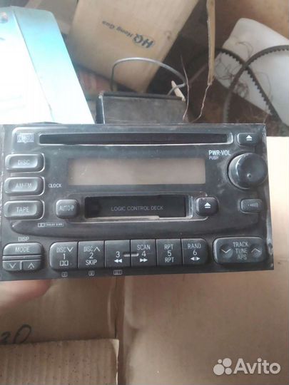Штатная магнитола toyota
