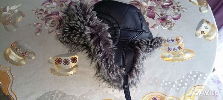 Мужская зимняя шапка 57размер