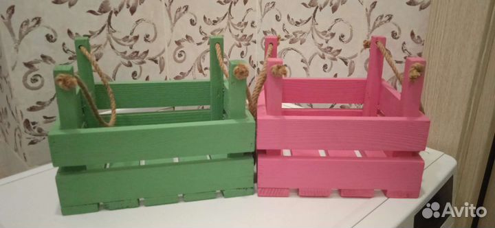 Ящики деревянные для подарков,цветов и декора дома