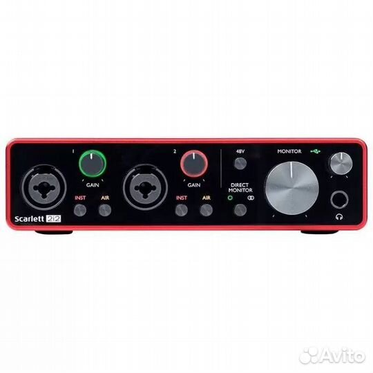 Звуковая карта Focusrite scarlett 2i2 3th gen