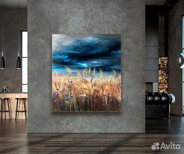 Картина маслом на холсте 