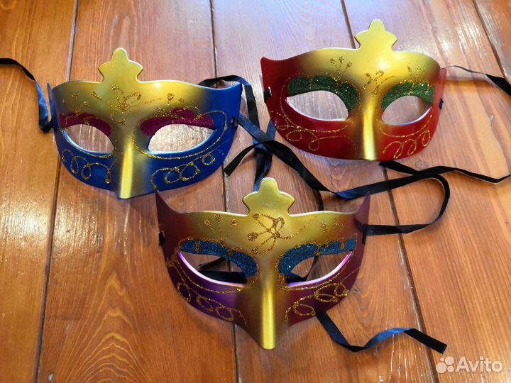 Новогодние карнавальные маски купить оптом от 24 руб. - Интернет-магазин ЛИС