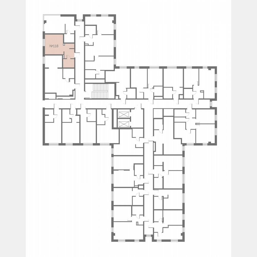 Апартаменты-студия, 24,9 м², 4/13 эт.