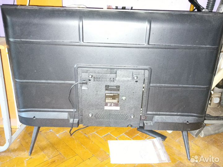 Тв LED Sber SDX-43F2120B с пультом п запчастям