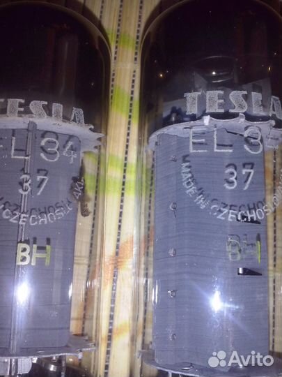 Выходные лампы пентод - EL-34 (6CA7) - 