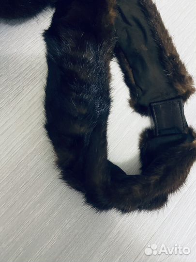 Норковая повязка на голову