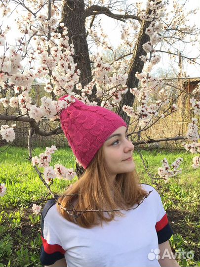 Шапка бини женская