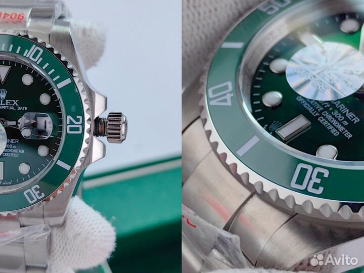 Мужские часы Rolex Submariner hulk