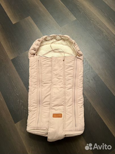 Зимний конверт в коляску