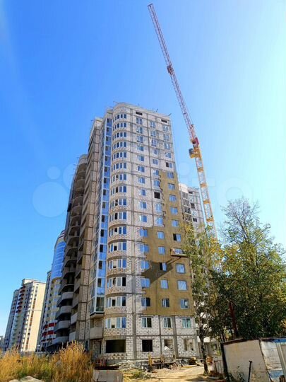 2-к. квартира, 107,3 м², 11/17 эт.