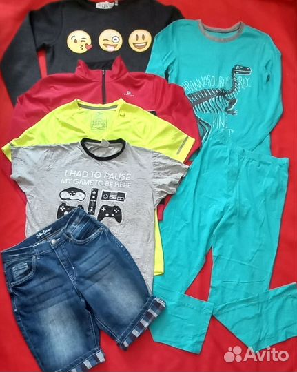 Вещи пакетом на мальчика 12 -13-14 лет