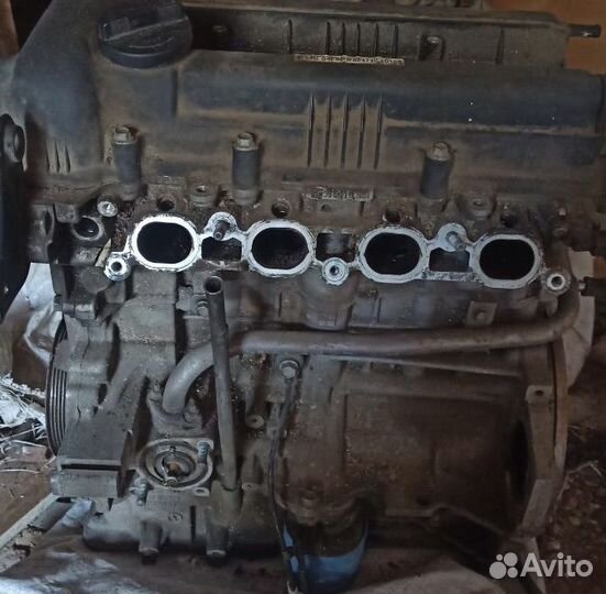 Двигатель kia rio hyundai solaris g4fa 1.4