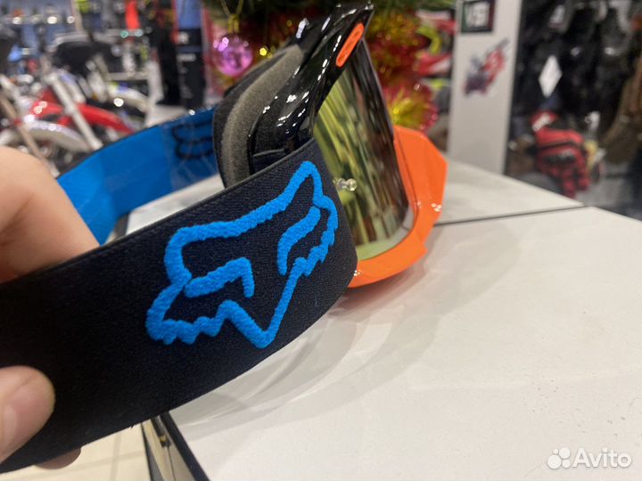 Мото очки fox фокс для мотокросса Новые