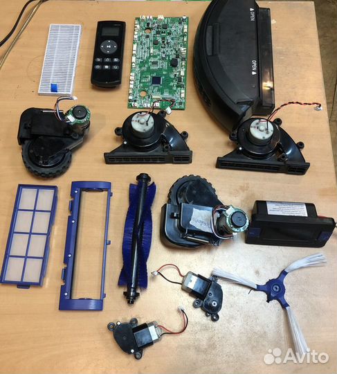 Робот пылесос tefal 20 по запчастям