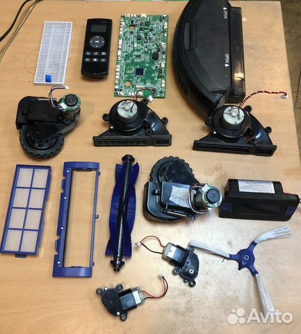 Робот пылесос tefal 20 по запчастям