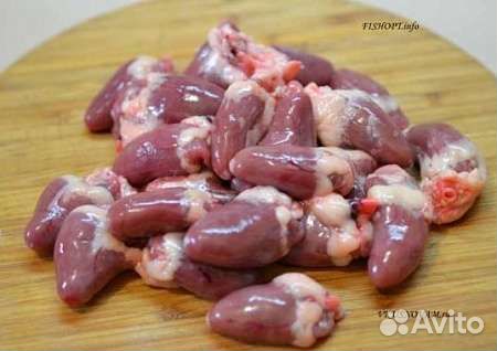 Куриные сердечки