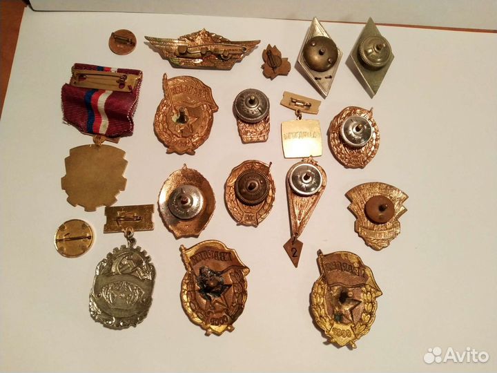 Значки редкие, военные, наркоматовские